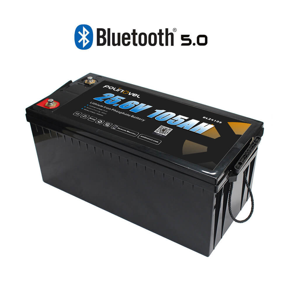 24V 100Ah LiFePO4 Bluetooth-Akku BL24100
