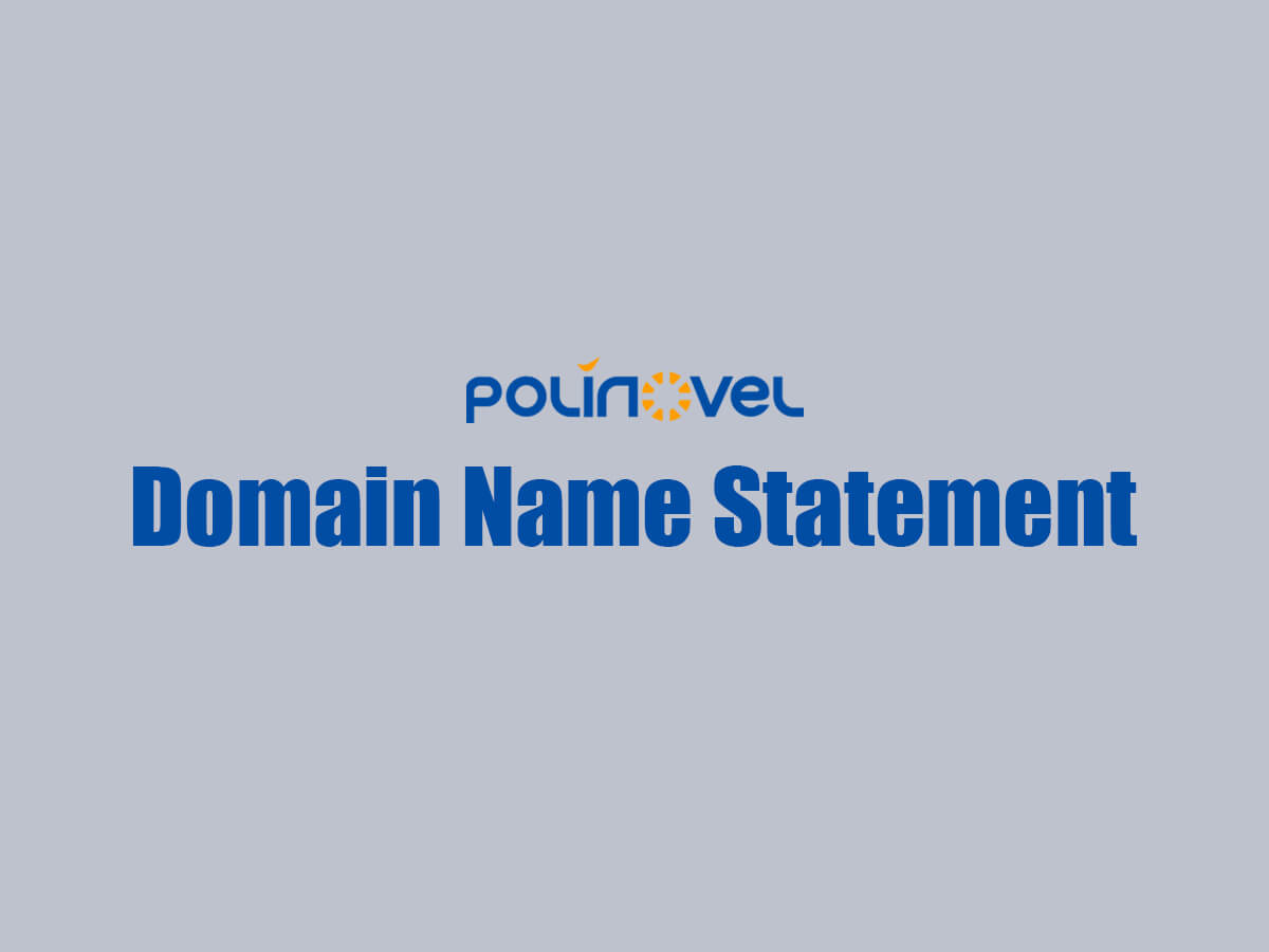 Aussage über Polinovel -Domainnamen