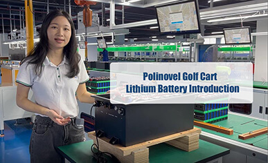 Polinovel Lithium-Golfwagen-Batterie