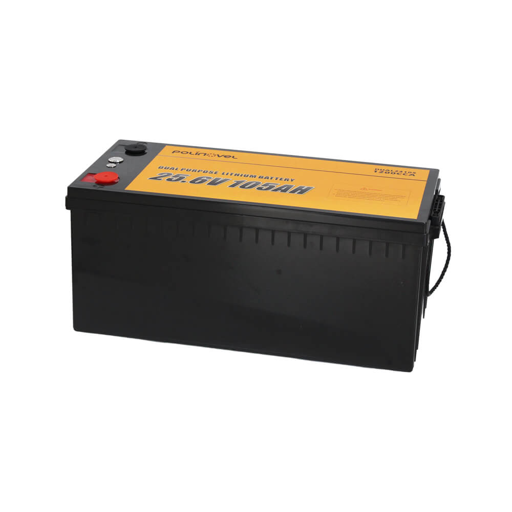 24 V 105AH Dual Purpose LifePo4 Batterie