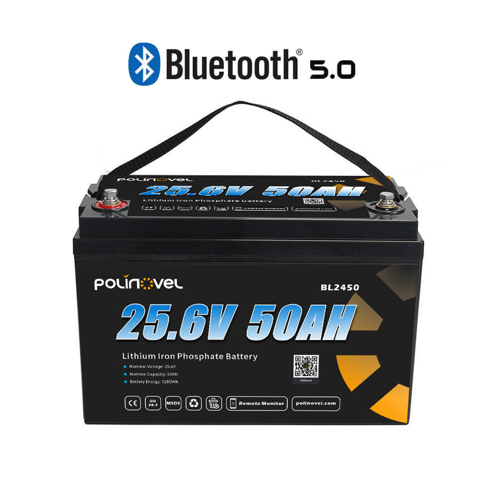 24V 50Ah Lithium-Bluetooth-Akku BL2450